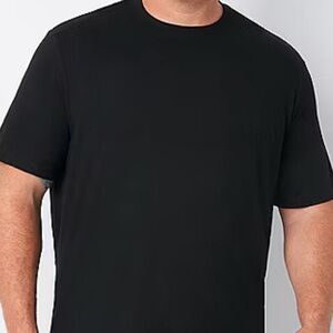St. John's Bay Men's Black Short Sleeve Tee